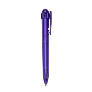 CANETA PLÁSTICA - ROXO