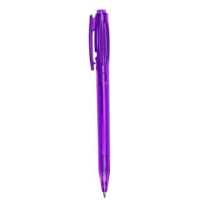 CANETA PLÁSTICA - ROXO