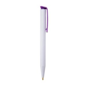 CANETA PLÁSTICA - BRANCO