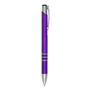 CANETA PLÁSTICA - ROXO