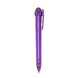 CANETA PLÁSTICA - ROXO