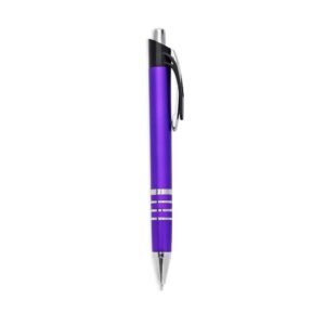 CANETA PLÁSTICA - ROXO