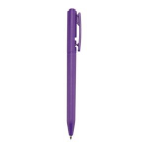 CANETA PLASTICA - ROXO