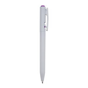CANETA PLASTICA - BRANCO