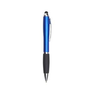 CANETA PLÁSTICA TOUCH - AZUL