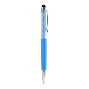 CANETA PLÁSTICA TOUCH - AZUL