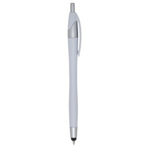 CANETA PLÁSTICA TOUCH - BRANCO