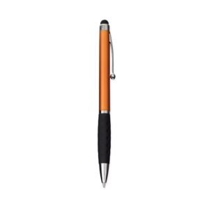 CANETA PLÁSTICA TOUCH - LARANJA