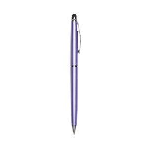 CANETA PLÁSTICA COM TOUCH - ROXO