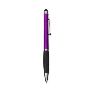 CANETA PLÁSTICA TOUCH - ROXO