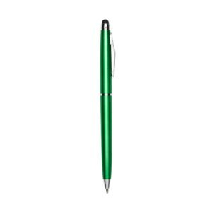 CANETA PLÁSTICA COM TOUCH - VERDE