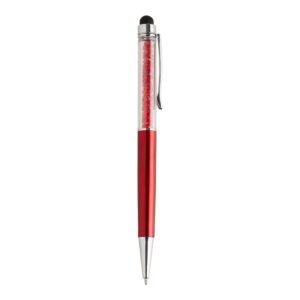 CANETA PLÁSTICA TOUCH - VERMELHO