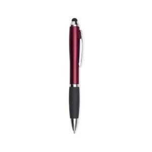 CANETA PLÁSTICA TOUCH - VERMELHO