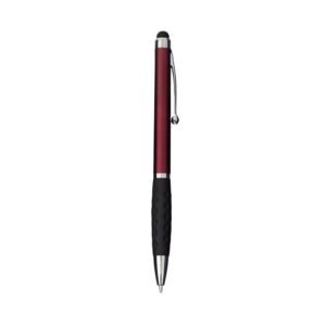 CANETA PLÁSTICA TOUCH - VERMELHO
