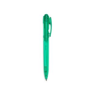 CANETA PLASTICA TRANSLUCIDA - VERDE