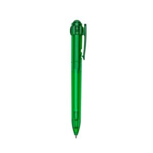 CANETA PLÁSTICA - VERDE