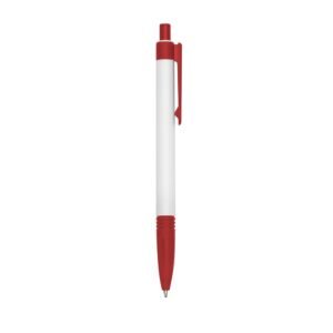 CANETA PLÁSTICA - VERMELHO