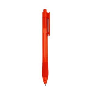 CANETA PLÁSTICA - VERMELHO