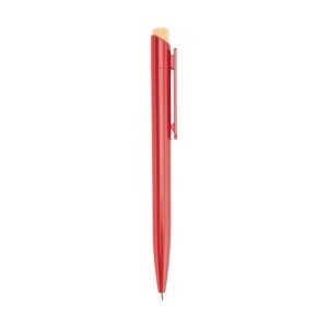 CANETA PLÁSTICA - VERMELHO