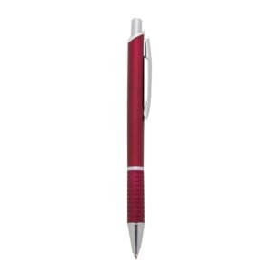 CANETA PLÁSTICA FOSCA - VERMELHO