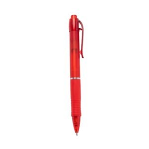 CANETA PLÁSTICA - VERMELHO