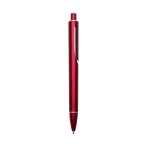 CANETA PLÁSTICA C/ 1 ANEL - VERMELHO