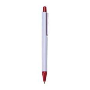 CANETA PLÁSTICA - BRANCO