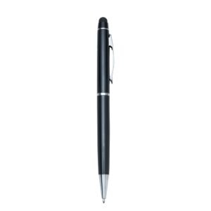 CANETA METAL C/ TOUCH - PRETO