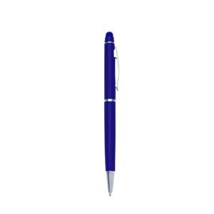 CANETA METAL C/ TOUCH - AZUL