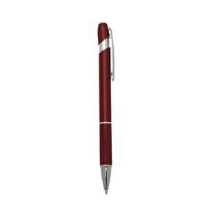 CANETA SEMIMETAL - VERMELHO