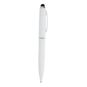 CANETA METAL TOUCH - BRANCO