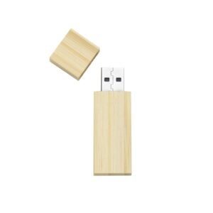 KIT ECOLÓGICO PEN DRIVE ESTOJO - MADEIRA