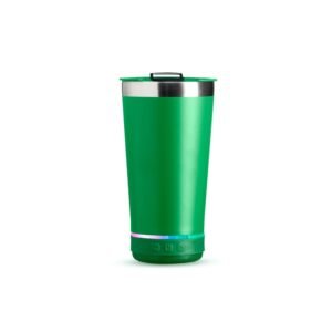 COPO TÉRMICO 400ML COM CAIXA DE SOM - VERDE
