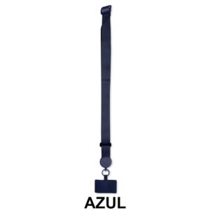 CORDÃO PARA CELULAR POLIÉSTER - AZUL