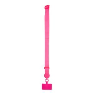 CORDÃO PARA CELULAR POLIÉSTER - ROSA