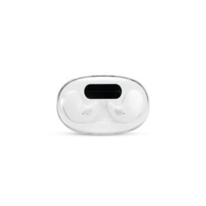 FONE DE OUVIDO BLUETOOTH COM CASE CARREGADOR - BRANCO