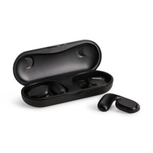 FONE DE OUVIDO BLUETOOTH COM CASE CARREGADOR - PRETO