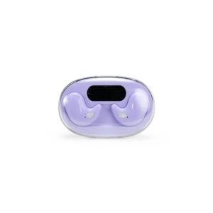FONE DE OUVIDO BLUETOOTH COM CASE CARREGADOR - ROXO