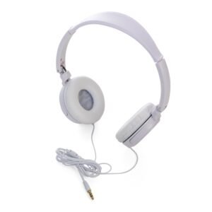 FONE DE OUVIDO STEREO ENTRADA P2 ARTICULAVEL - BRANCO