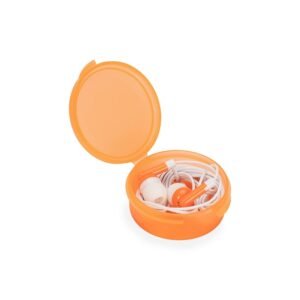 FONE DE OUVIDO STEREO ENTRADA P2 - LARANJA