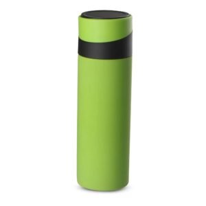 GARRAFA TÉRMICA 400ML APOIO PARA CELULAR - VERDE