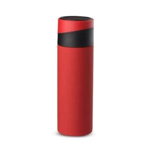 GARRAFA TÉRMICA 400ML APOIO PARA CELULAR - VERMELHO