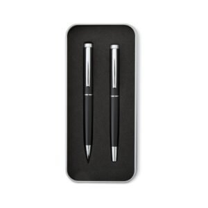 KIT CANETA ESFEROGRÁFICA E ROLLER - PRETO
