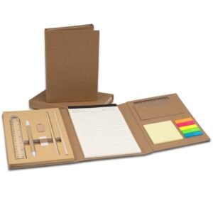 KIT BLOCO DE ANOTAÇÕES ECOLÓGICO - KRAFT