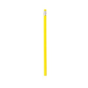LÁPIS COM BORRACHA - AMARELO