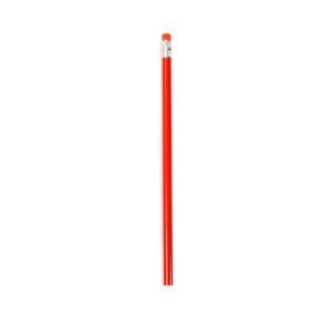 LÁPIS COM BORRACHA - VERMELHO