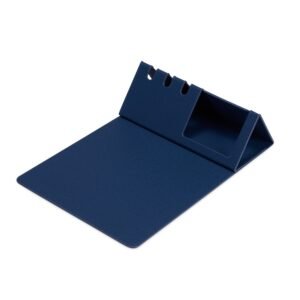 MOUSE PAD C/ SUPORTE CELULAR E CANETA - AZUL