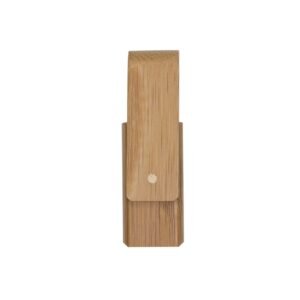 PEN DRIVE BAMBU 16 GB GIRATÓRIO - MADEIRA