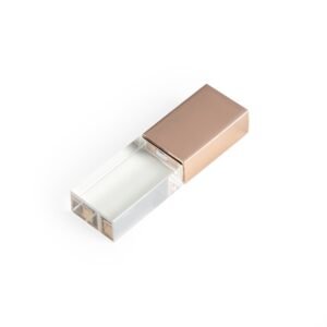 PEN DRIVE VIDRO 4 GB - TRANSPARENTE