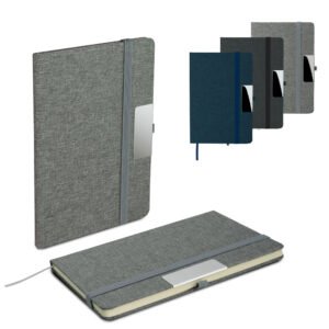 Caderno A5 com capa RPET